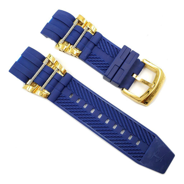 Genuine Invicta Bolt 14405 Navy Blue Polyurethane Watch Band Total Watch Repair