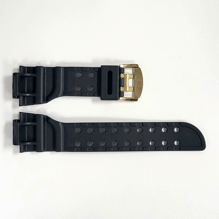 Genuine Casio Black Resin 18mm Frogman Solar G-Shock Watch Strap- 10271341