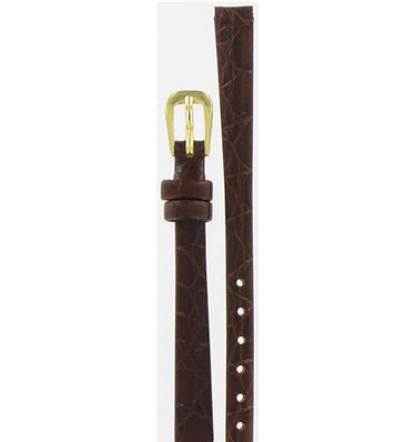 Genuine Citizen Leather 8mm Brown Watch Strap