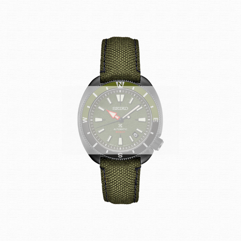 Original Seiko Green Nylon Band 20mm