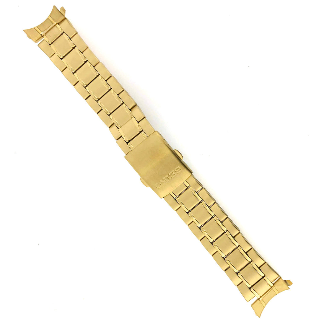 Seiko Gold Plated Watch Band and Genuine Spring Bars M0KJ431K9