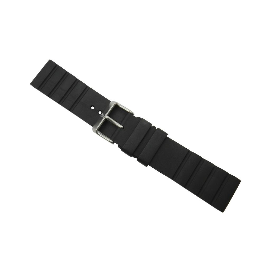 Geniune Swiss Army INOX Series Black Rubber Strap w/ Buckle image