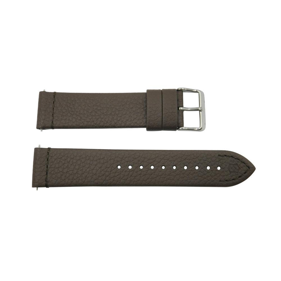 Geniune Swiss Army INOX Series 21mm Brown Watch Leather Strap image