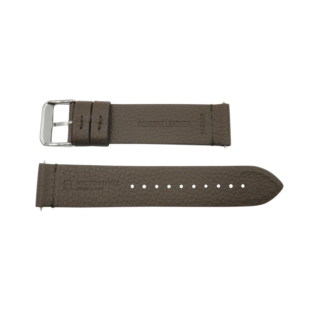 Geniune Swiss Army INOX Series 21mm Brown Watch Leather Strap image