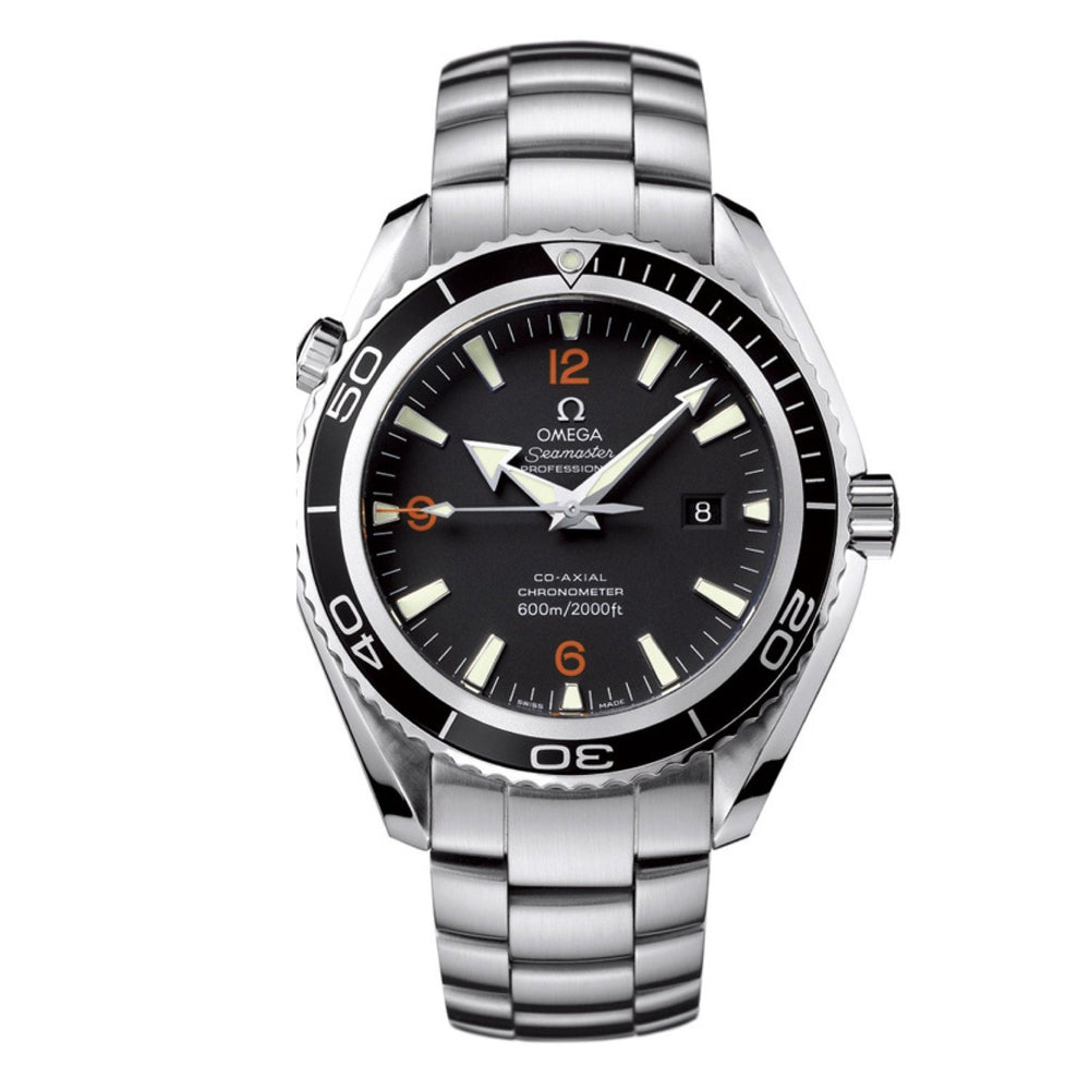 Omega 22mm Planet Ocean Steel Bracelet image