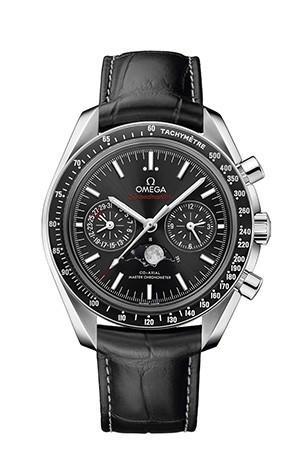 Omega Speedmaster 21mm Black alligator leather Strap 032CUZ005770 image