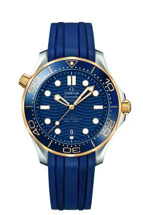 Omega Seamaster 20mm Blue Rubber Strap 032CVZ010127 image