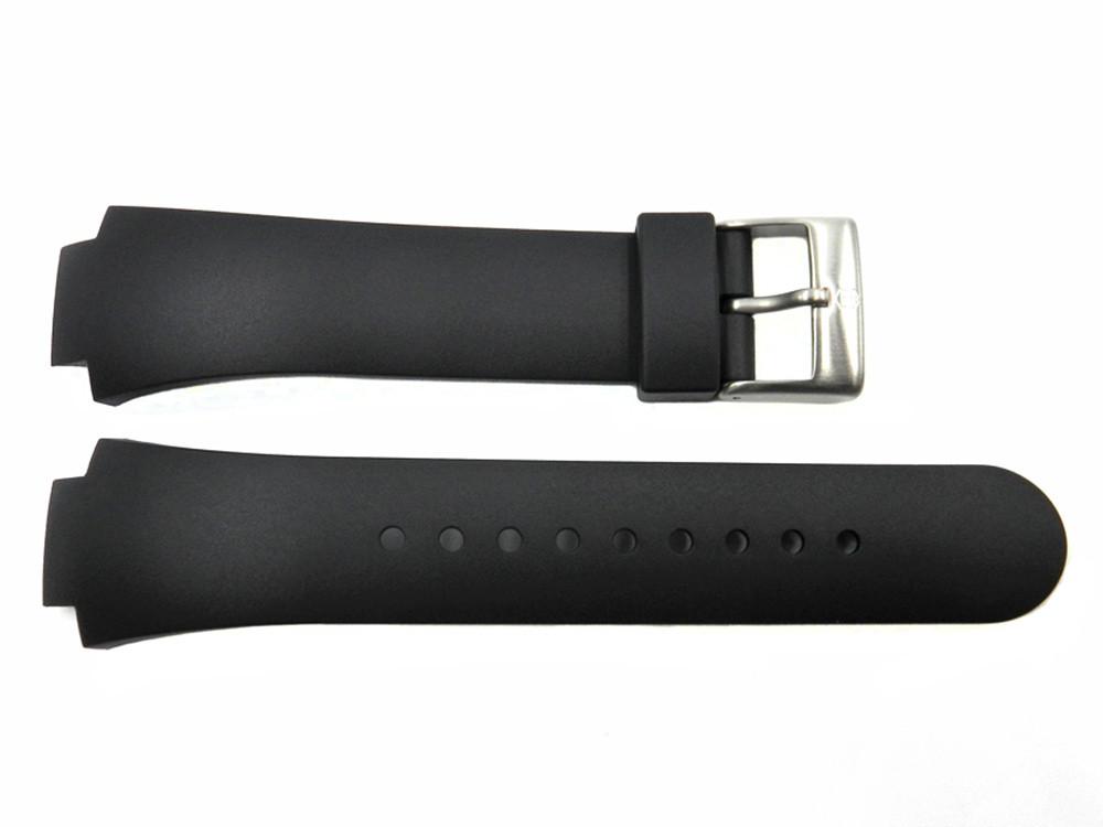 Genuine Swiss Army Rubber Black Watch Strap image