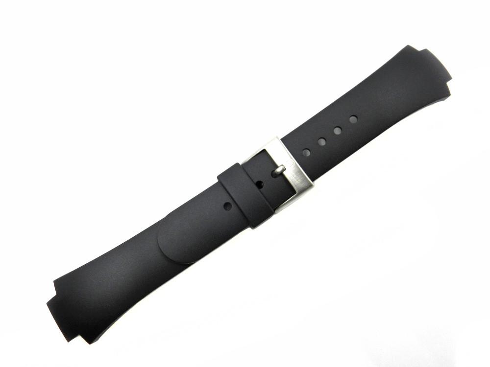 Genuine Swiss Army Rubber Black Watch Strap image