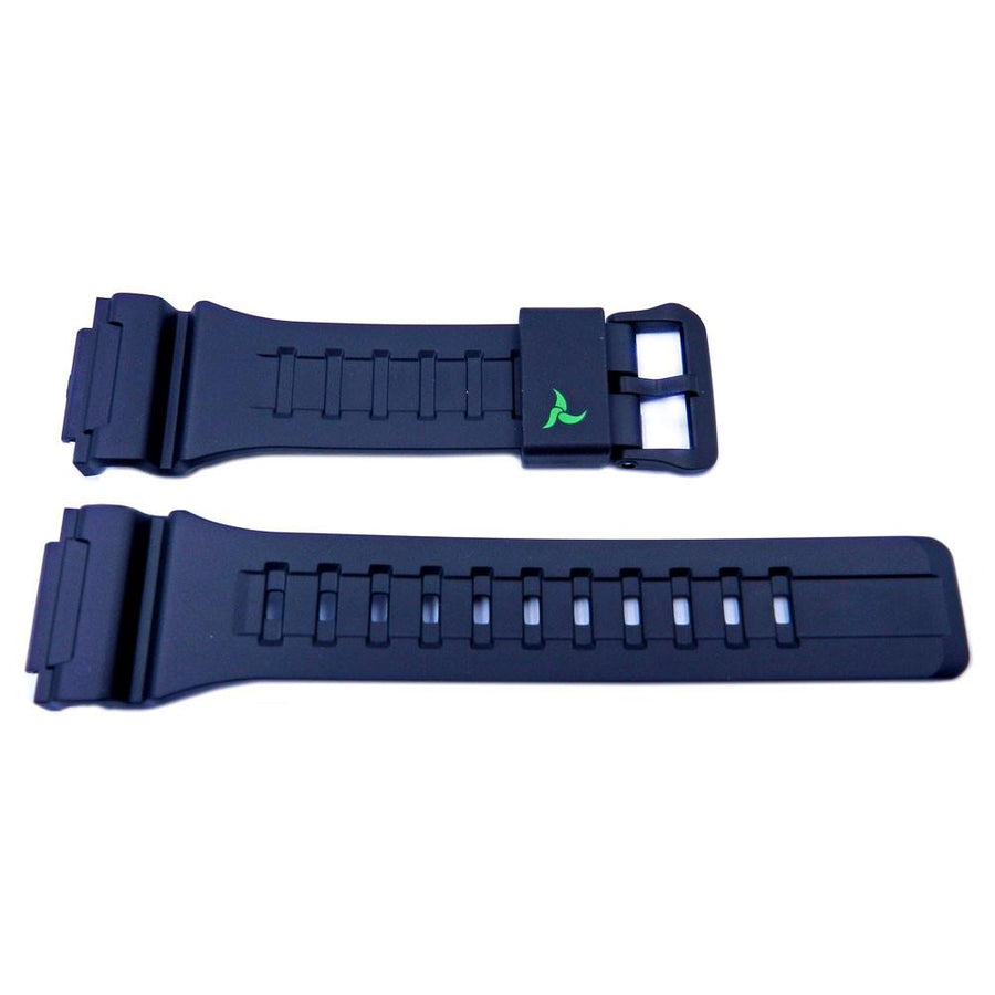 Genuine Casio Tough Solar Black Resin 28mm/18mm Watch Strap image