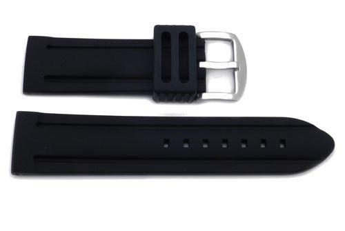 Heavy Duty Sports Style Rubber Watch Band