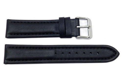 Genuine Leather Medium Padding Smooth Watch Band