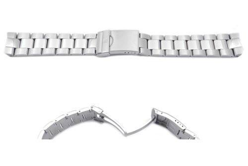 Swiss Army Stainless Steel Silver Tone Officer's 1884 Watch Strap