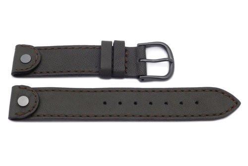 Swiss Army Brown Ladies' Cavalry Gun Metal Watch Band