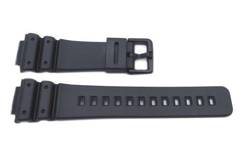 Genuine Casio Black Resin DW Series 16mm Watch Strap- 70642266