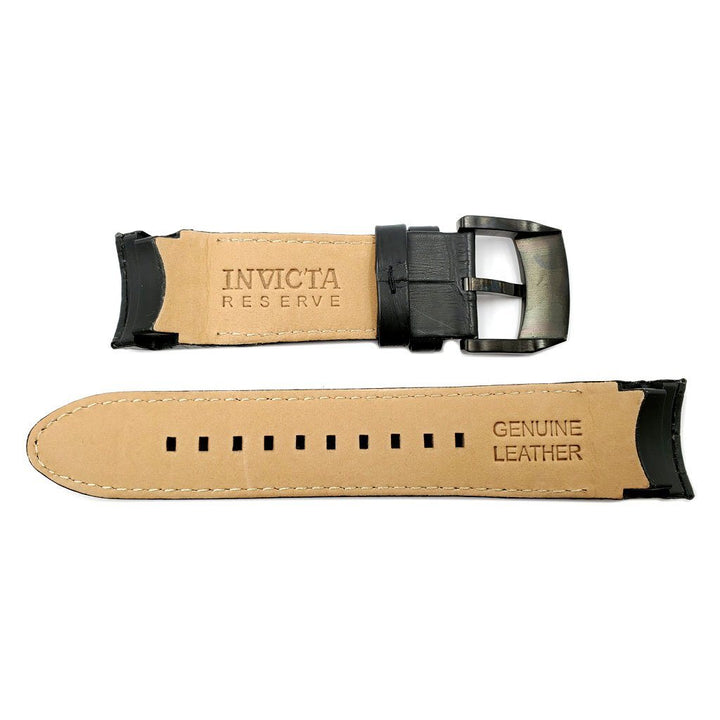 Genuine Invicta Black Leather Band for JT 12962 image