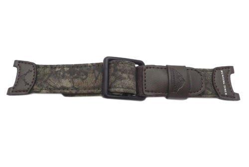 Genuine Casio Camouflage Cloth and Nylon Pathfinder Series 24mm Watch Band- 10114608