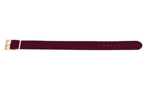 Maroon Nylon B-5107 Watch Strap