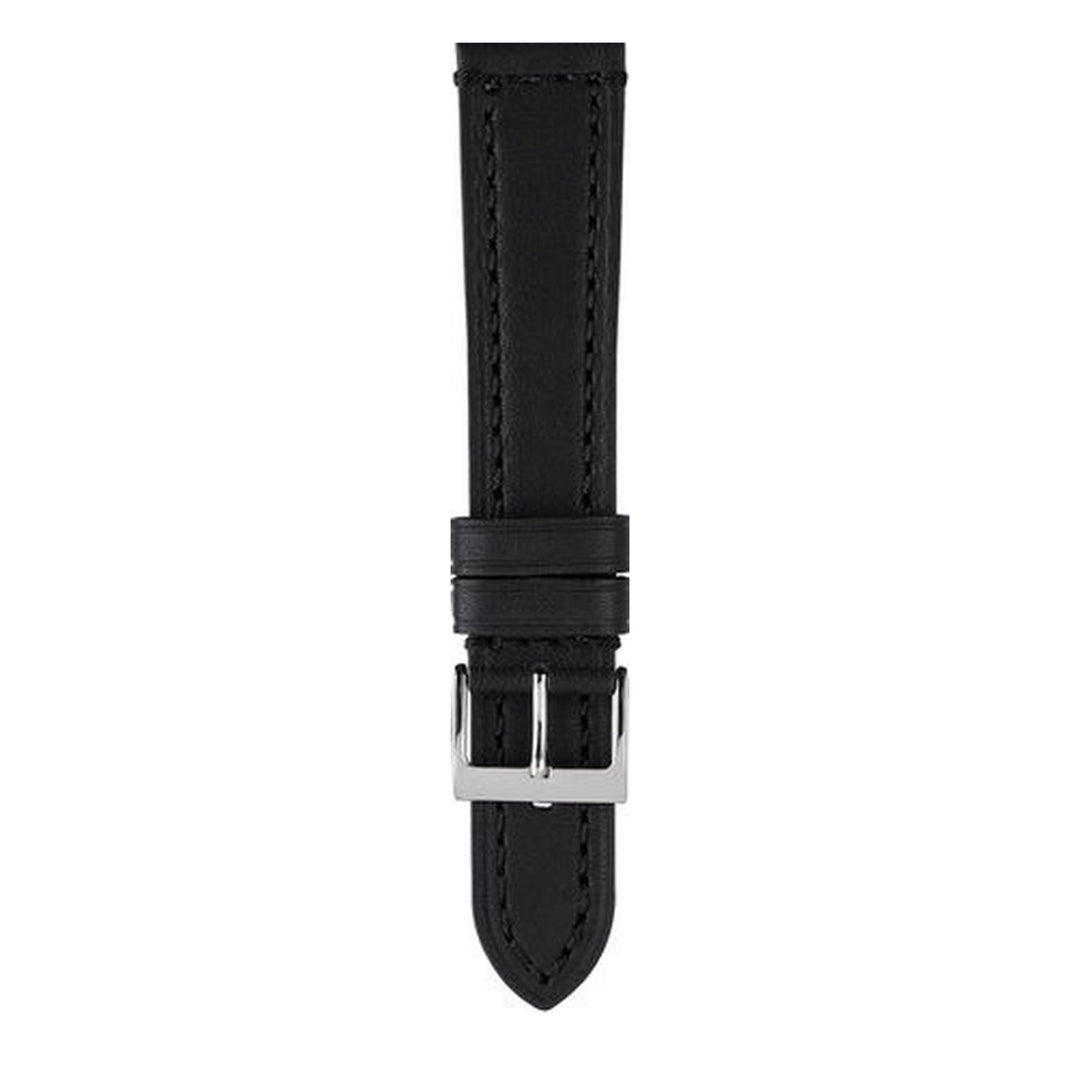 Heavy Stitched Leather Lined with soft neutral colored Leather Watch Strap image