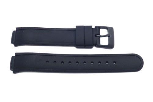 Genuine Swiss Army Black Rubber Base Camp Watch Band