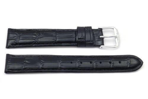 Alligator Grain Genuine Leather Watch Strap