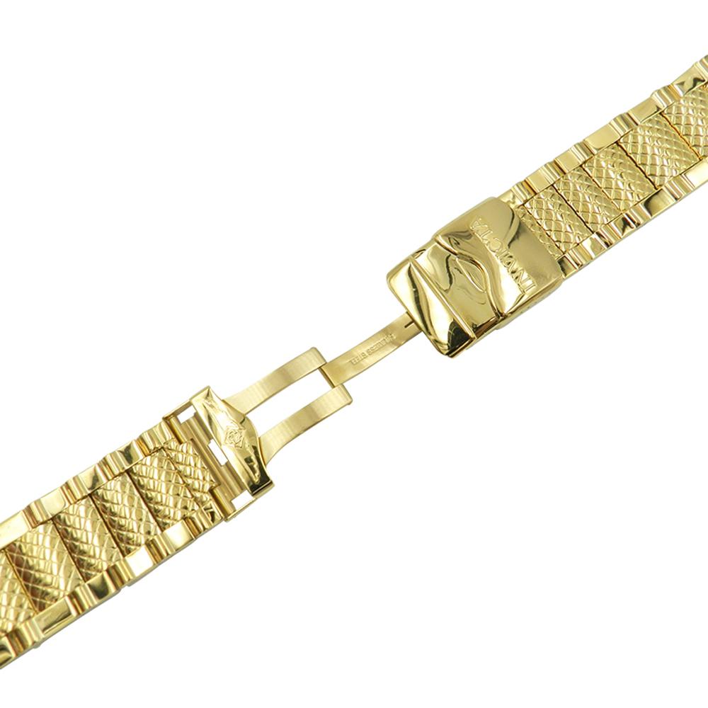 Genuine Invicta Gold Metal 28mm x 16mm SUBAQUA Watch Strap image