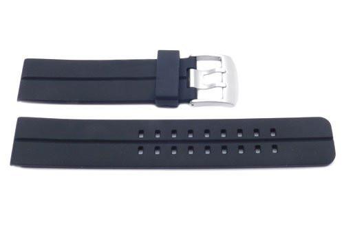 Black Sport Style Resin 22mm Watch Strap YH7222