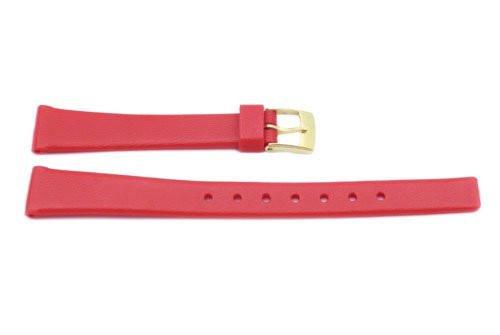 Red Polyurethane 12mm Watch Band P3004