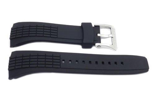 Seiko Black Rubber Velatura Watch Strap