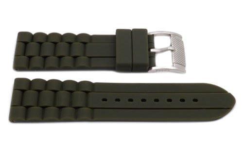 Fossil 24mm 2024 silicone watch strap