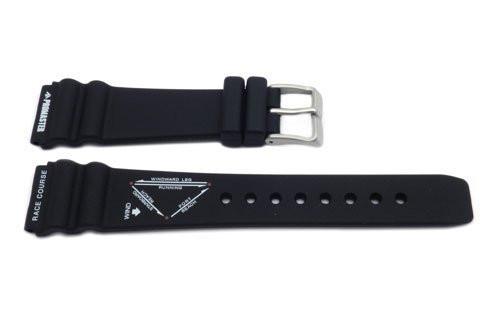 Genuine Citizen Black Promaster Race Course Series 20mm Rubber Watch Strap