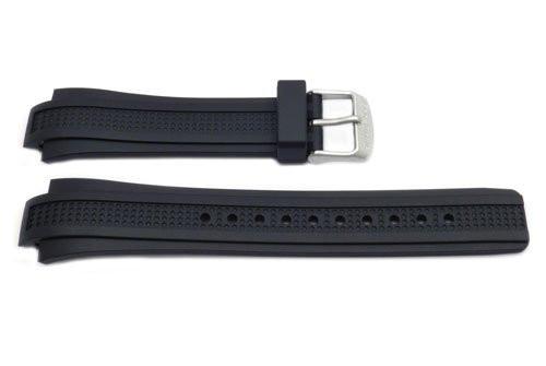 Citizen Black Rubber Eco Drive 13mm Watch Strap