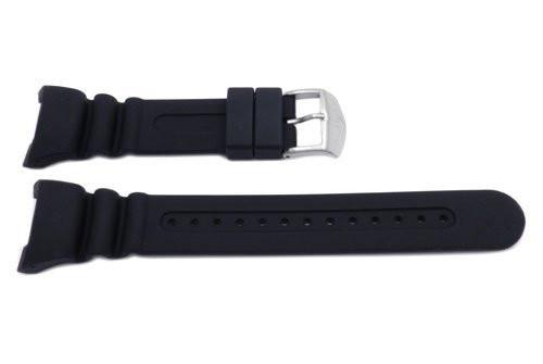 Citizen Black Rubber Aqualand Long Watch Strap