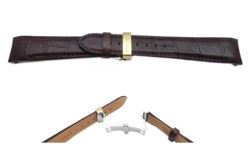 Citizen Brown Leather Alligator Grain Watch Strap