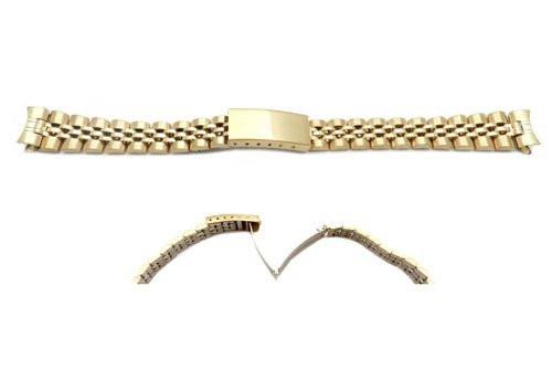 Hadley Roma Ladies Gold Tone Watch Bracelet