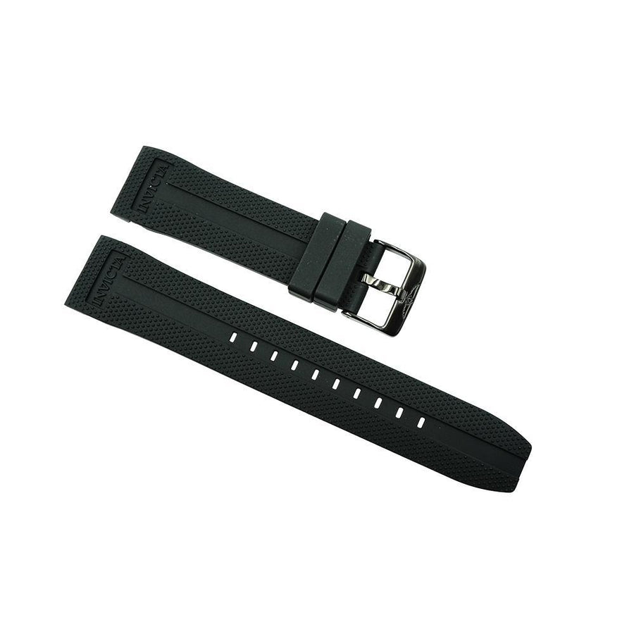 Invicta Black 24mm Rubber Strap For Specialty 1674