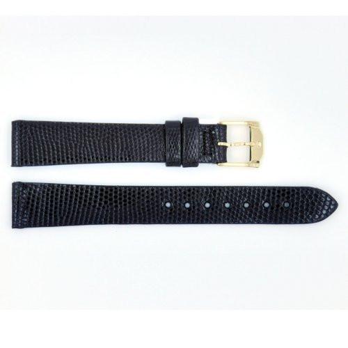 Genuine Lizard Movado 15mm Black Watch Strap image