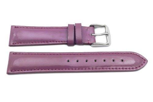 Hadley Roma Ladies 14mm Purple Genuine Leather Watch Strap