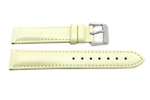 Hadley Roma Ladies Almond Genuine Leather Watch Strap