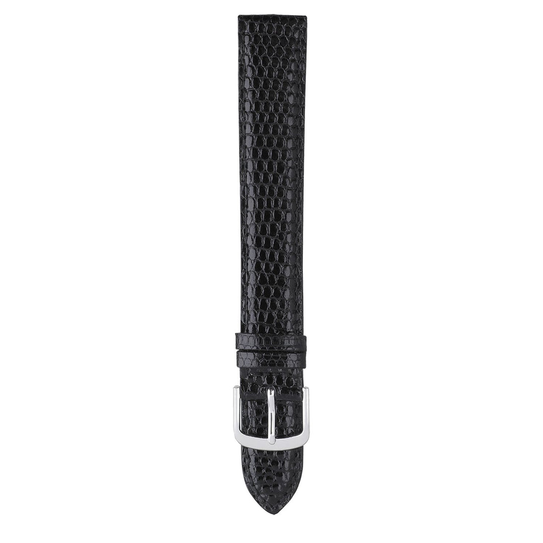 Extra Long Padded and Stitched Genuine Lizard Nubuck Watch Strap image