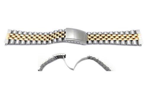 Seiko Dual Tone Jubilee Style 20mm Watch Band