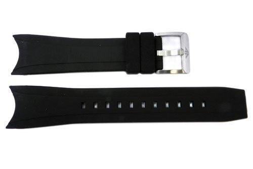 Genuine Citizen Aqualand Eco-Drive Black 22mm Rubber Watch Band