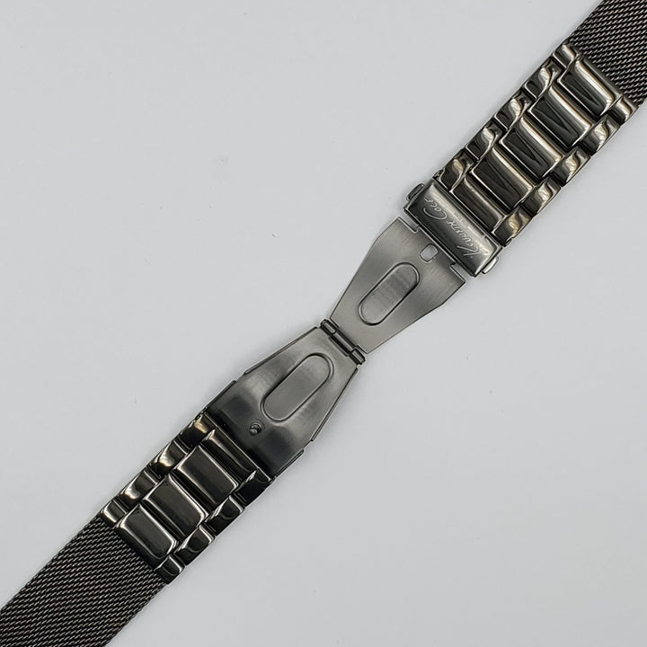 KENNETH COLE KC9176 BLACK 24MM STAINLESS STEEL BRACELET image