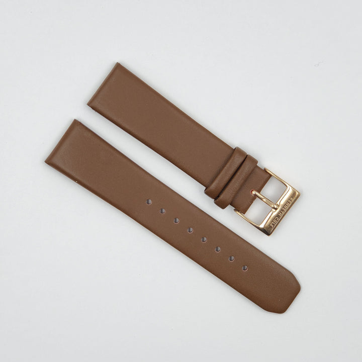 KENNETH COLE KC8094 BROWN 22MM LEATHER BAND image