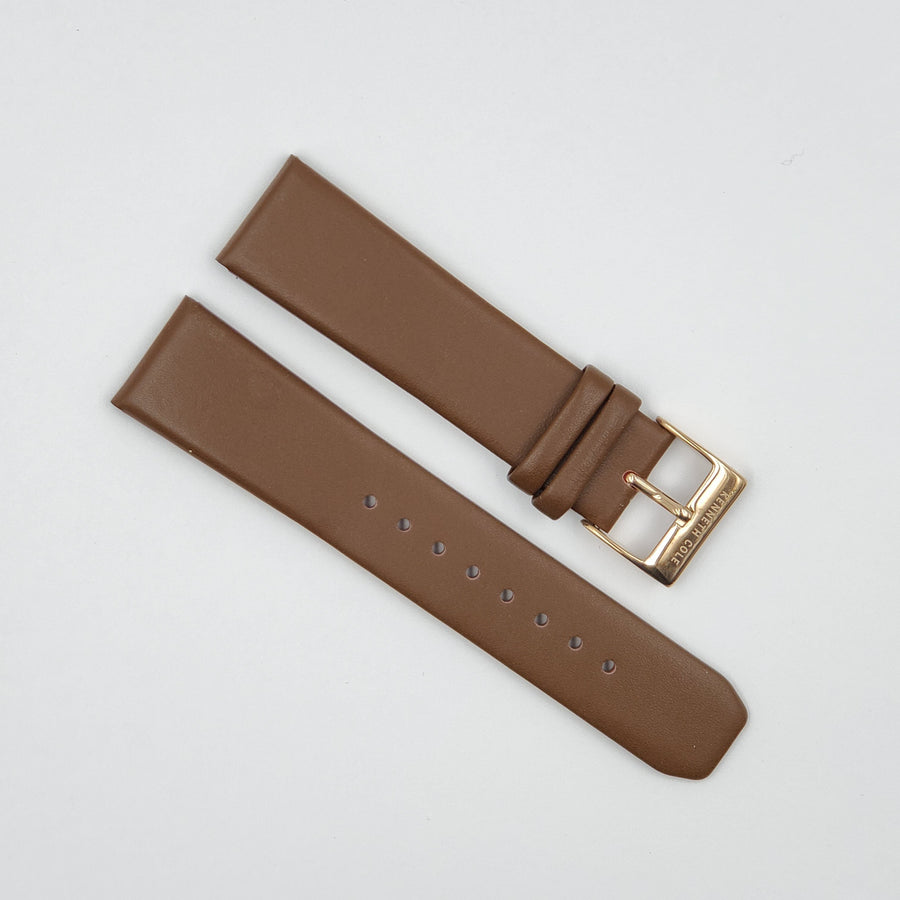 KENNETH COLE KC8094 BROWN 22MM LEATHER BAND image