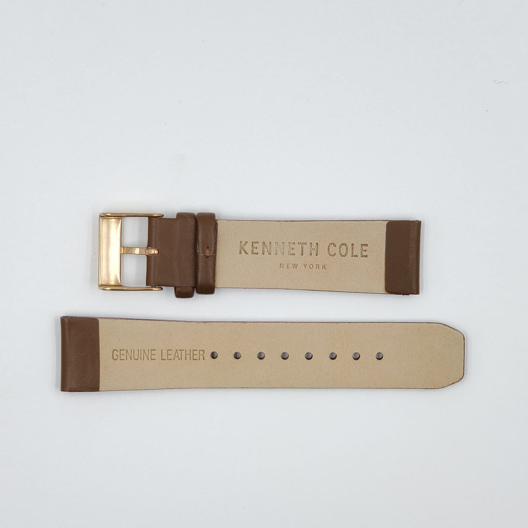 KENNETH COLE KC8094 BROWN 22MM LEATHER BAND image