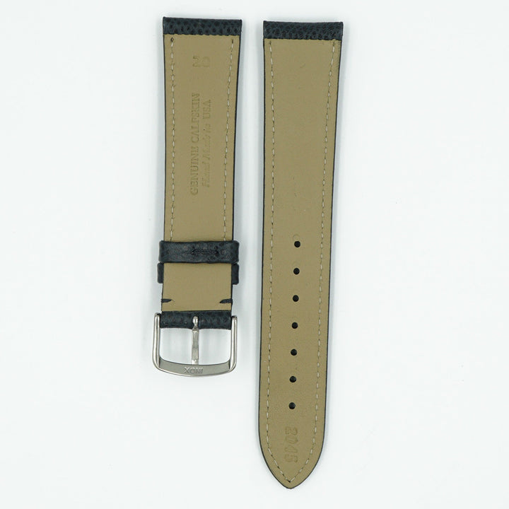 Hermes Grain Leather Watch Strap - Navy image