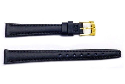 Genuine Movado Black Leather Watch Band