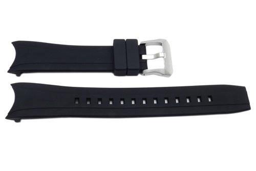 Genuine Citizen Rubber Black 22mm Watch Strap