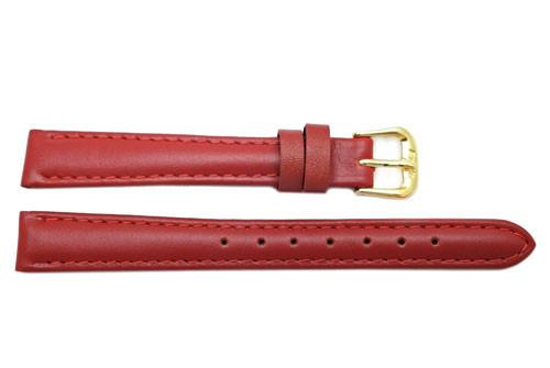 Ladies Classic Genuine Soft Calfskin Remborde Constructed Watch Strap image